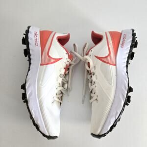Nike React Infinity Pro Golf Shoes – White/Coral – Men’s Size 7